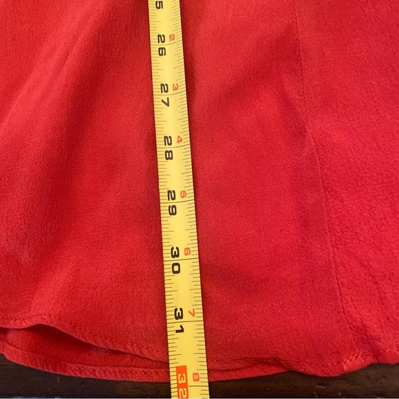 Lovers + Friends Off the Shoulders Ruffled Dress Red size S - Picture 10 of 12